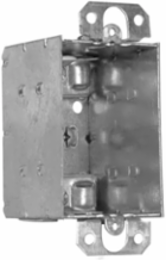 Single Gang Device Box 2-1/2 Inch Deep, 12.5 Cu. In., CSA Certified, Gray