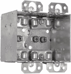 Multi-Gang Switch Box 2-Gang, 2-1/2 Inch Deep, Steel Material