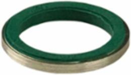 1 Inch Steel Sealing Washer with Neoprene Gasket, Raintight Seal, Zinc Electroplated