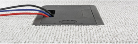 2-Gang & 4-Gang Rectangular Surface Cover, Cast Aluminum, Black Powder Coat