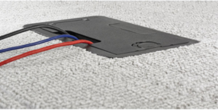 2-Gang & 4-Gang Rectangular Surface Cover, Cast Aluminum, Black Powder Coat
