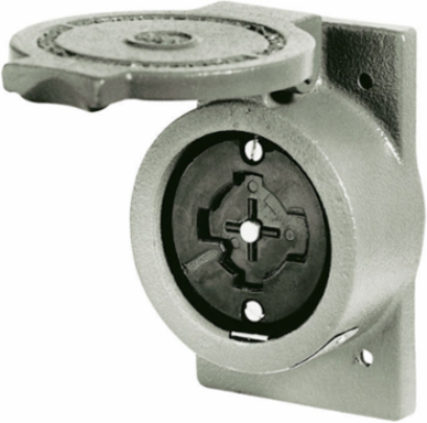 Power Interrupting Receptacle 30A/250V DC 600V AC 4-Pole 5-Wire Grounding