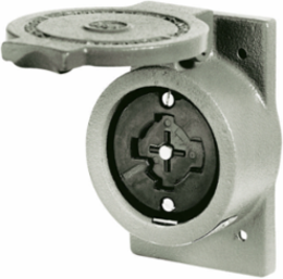 Power Interrupting Receptacle 30A/250V DC 600V AC 4-Pole 5-Wire Grounding