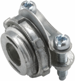 3/8 Inch Flex AC MC NMSC Clamp Type Connector, Die Cast Zinc, UL 514B Certified