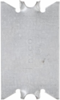 Cable Protector 2-9/16 Inch Pre-Galvanized Steel Plate with Integral Spikes