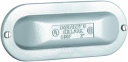 3/4 Inch Cast Iron Conduit Cover with Tri-Coat Finish, 5 Inch Length