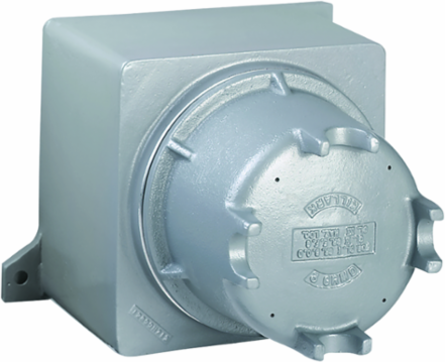 GR Series 3.75 x 3.75 x 7 Inch Cast Aluminum Type 4 Enclosure with 2 Inch Dome Cover