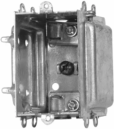 Single Gang Steel Device Box, Gangable, 3 Inch Deep, 18 Cu. In., CSA Certified