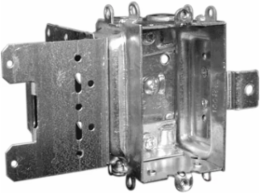 Gangable Steel Stud Device Box, 2 Inch Deep, 12 Cu. In., for 1-5/8 & 2-3/8 Inch Studs