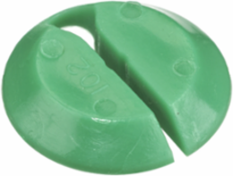 Gotcha Ring Replacement, 0.062-0.125 Inch, Green, Bulk Packed 100