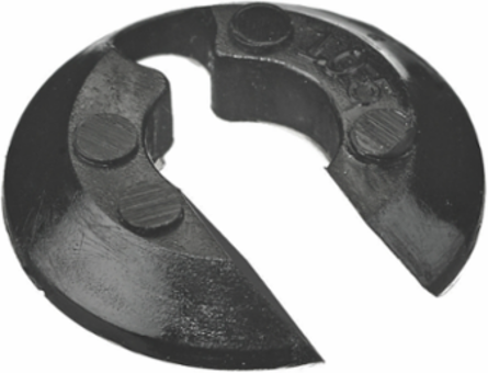 Gotcha Ring Replacement, 0.250-0.312 Inch, Black, Nylon