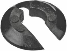 Gotcha Ring Replacement, 0.250-0.312 Inch, Black, Nylon
