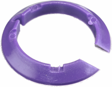 Replacement Gotcha Ring 0.750-0.875 Inch, Orchid, Bulk Packed 100