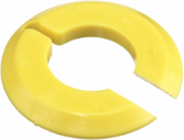 Kellems Gotcha Ring Cord Connector 0.625-0.750 Inch, Yellow, Bulk 100 Pack