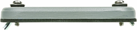 1 Inch Cast Iron Conduit Cover with Grit Epoxy Finish, Duraloy Alloy