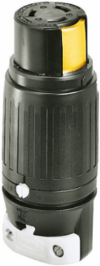 Industrial Female Connector Body 50A 250V/600V AC 3-Pole 4-Wire Grounding