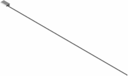 Cable/Wire Bundle Strap, 36 inch Long, 19-279 Mm Bundle Dia, 100 Lb (444 N) Load Rating, Crimpable Ferrule