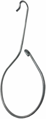 WCH2H1090-BDL, Stainless Steel 2” Cable Hanger, 90° Angle