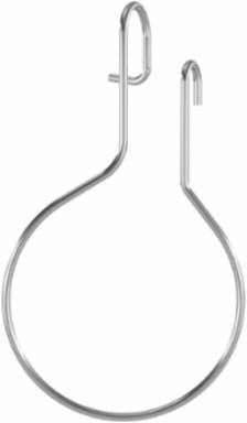 WCH2-90-15-BDL, Stainless Steel, 2" Bundle Dia, 90° Angle