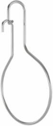 WCH2-90-15-BDL, Stainless Steel, 2" Bundle Dia, 90° Angle