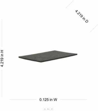 Multi-Purpose Gasket Kit - 1-Gang & Round Gaskets, 0.063 Inch Thick, Weatherproof