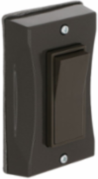 1-Gang Weatherproof Cover, Vertical, Decorator, Bronze, Shrink