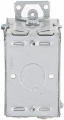 Gangable Switch Box 3 Inch x 2 Inch, 2-1/2 Inch Deep, Fire Rated, Steel Material