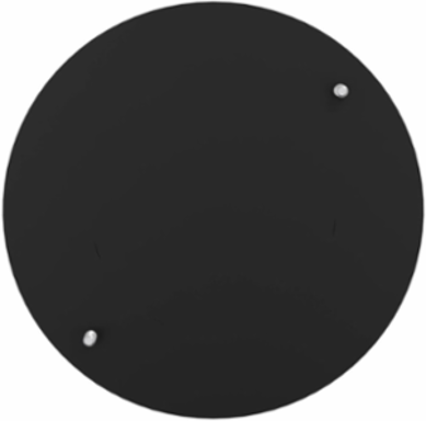 Round Weatherproof Cluster Cover with 1/2 Inch Threaded Outlet, Gray, NEMA 3R Rated