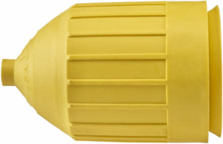 Weather Protective Boot for 15A Plugs, Yellow, 2.178 Inch Width