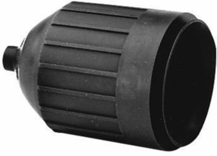 Black Weather Protective Boot for 5266B Series Plug, Standard Sized