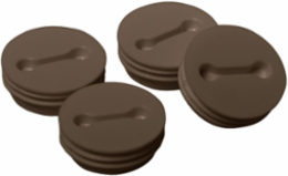 Weatherproof Closure Plugs, 1/2 in. NPT, Bronze, 75 Polybags of 4