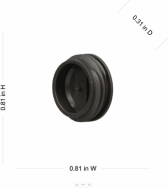 Weatherproof Closure Plugs, 1/2 in. NPT, Bronze, Carded