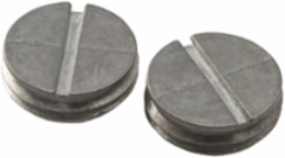 Weatherproof Closure Plugs, 1/2 in. NPT, Gray, Bulk