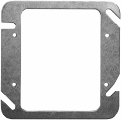 Square Box Cover, for 2 Devices, Used on 4 Inches Square Boxes