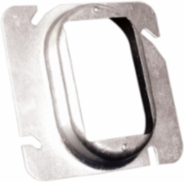 4 in. Square Cover, Raised 7/8 in., 6.1 Cu. In., for One Device (25-Pack)
