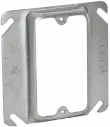 4 in. Square Cover, Tile Cover 1/2 in., 3.4 Cu. In., with One Device (25-Pack)