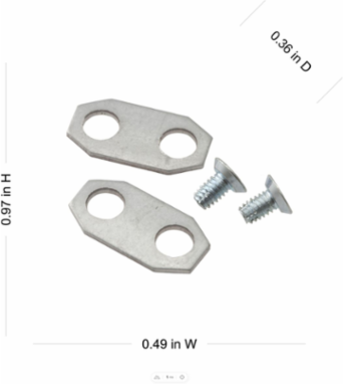 Weatherproof Box, Mounting Lugs And Screws