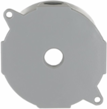 Round Weatherproof Box, 5 Outlet, 1/2 Inch Threaded, Rugged Aluminum, NEMA 3R