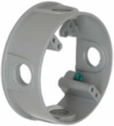 Round Weatherproof Extension Adapter, 4-1/2 Inch Outlets, Aluminum, NEMA 3R, UL Listed