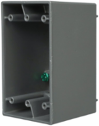 1-Gang Weatherproof Deep Box, 3 Outlets, 3/4 Inch Thread, Aluminum Construction