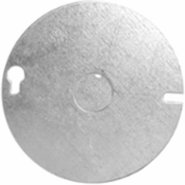 4 In. Octagon Box Cover, Flat Cover,1/2 in. KO (10-Pack)
