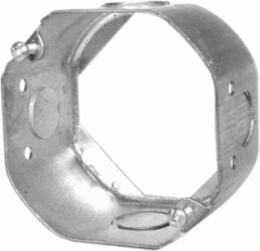 Extension ring for 4 In. Octagon Box, 2-1/8 in. Deep, 21 Cu. In., with Concentric, 1/2 & 3/4 in. KO (50-Pack)
