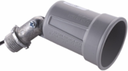Weatherproof Lampholder 75-150W for PAR 38 Lamps, Gray, Die Cast Aluminum Construction