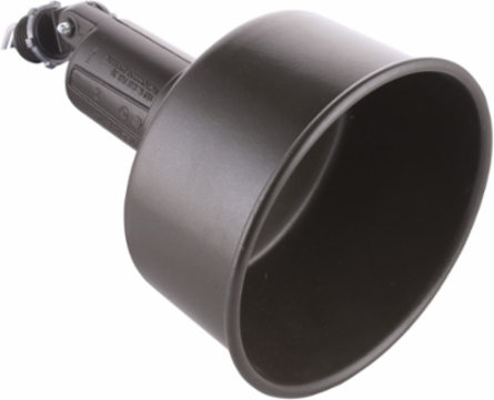 Weatherproof Architectural Lampholder, 75-150W PAR 38, Bronze, 4.719 Inch x 2.094 Inch x 2.094 Inch
