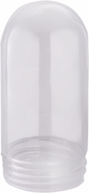 4-Tier Clear Replacement Globe, 3-1/4 Inch Diameter, 6-3/4 Inch Long, Glass