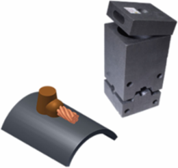 Exothermic Mold 2/0 Stranded Run for 20 Inch & Larger Pipe, Graphite Material