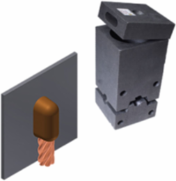 Exothermic Mold for 3/4 Inch to 3-1/2 Inch Vertical Pipe, Graphite Material