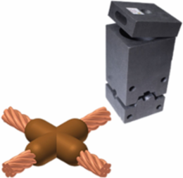 Exothermic Mold 3/0 Stranded Run to Tap, Graphite Material