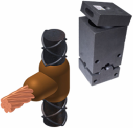 Exothermic Mold 240 SQ MM for 22 MM & Larger ReBar, Graphite Material