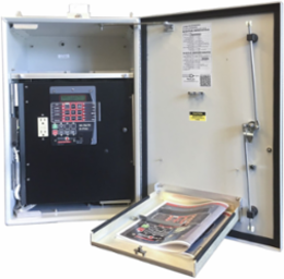 Recloser Control Cabinet with Smart Charger, Accepts Multiple Communication Types